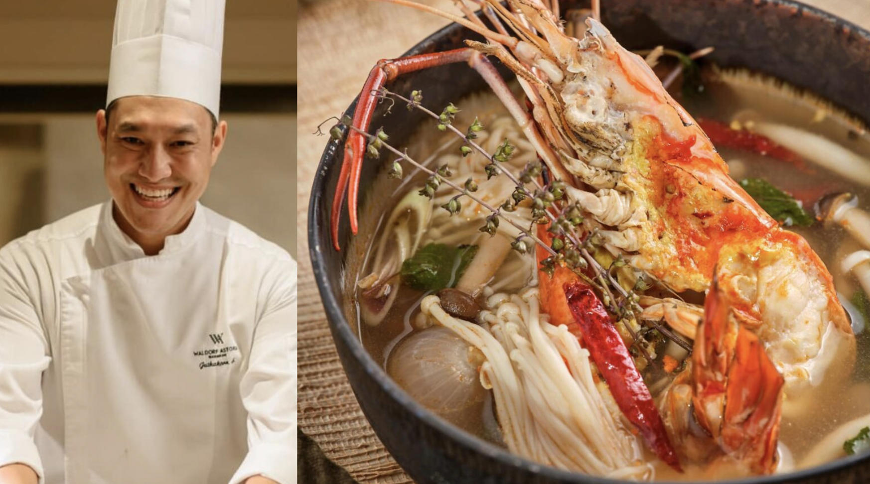 Bangkok’s Chef Mink is Conrad Manila’s first ‘Legendary Chef’ in three-part dining series