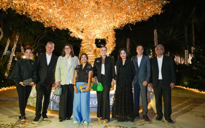 Dior’s tree of life is all lit up and dazzling Christmas shoppers at Greenbelt