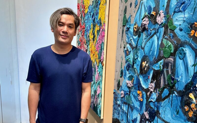 Artist Joseph Tecson enters a colorful phase in his latest show