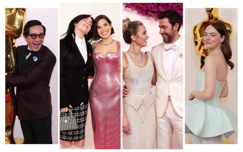 Emma Stone, Zendaya, Ariana Grande and more shine at the 96th Oscars red carpet