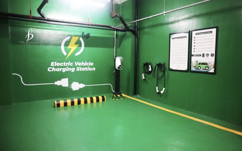 Recharge your vehicle as you recharge yourself at The Bellevue Manila