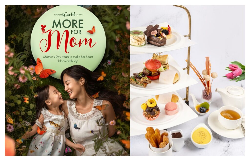 Treat mom to an exquisite feast at Newport World Resorts