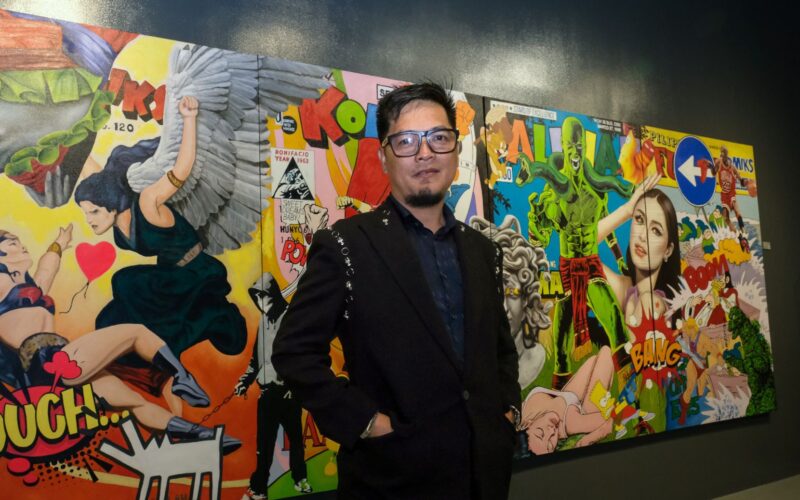 Artist Reynold Dela Cruz goes nostalgic for “KO-MIX” exhibit