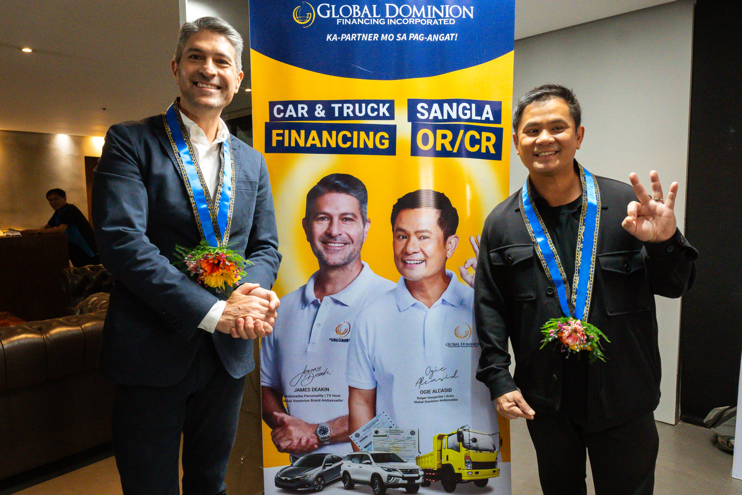 Alcasid, Deakin join Global Dominion as its brand ambassadors