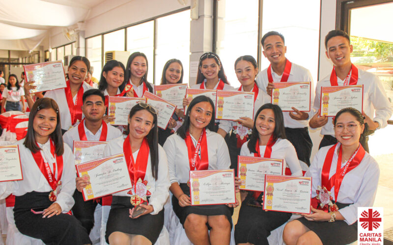 Caritas Manila paves the way for a brighter future for 1,178 graduates