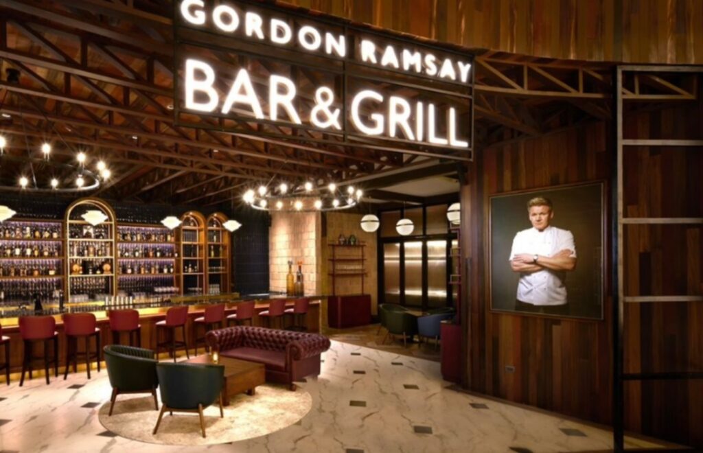 Inside the First Gordon Ramsay restaurant in the Philippines