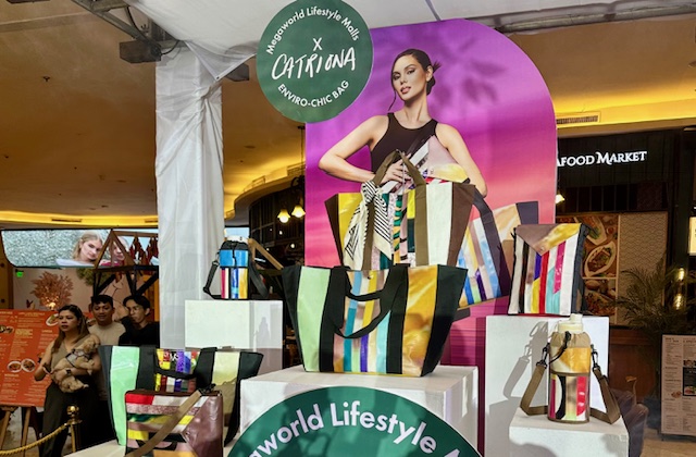 Megaworld Lifestyle Malls and Catriona team up for the environment with chic, earth-friendly bags