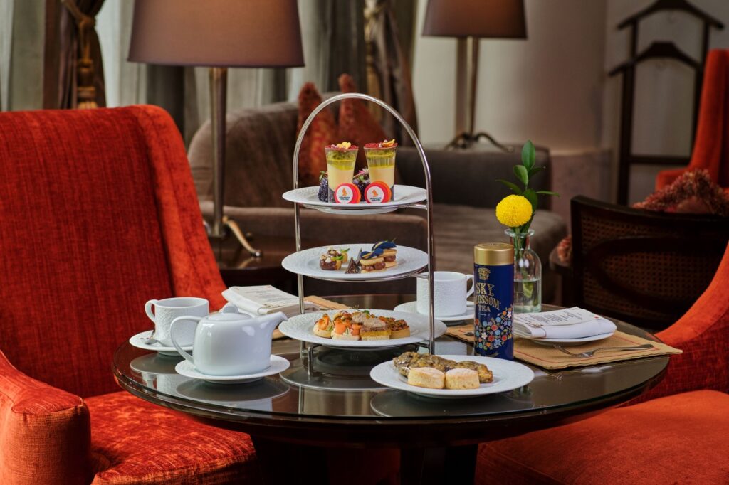 Singapore Airlines offers a delightful afternoon teatime experience on terra firma