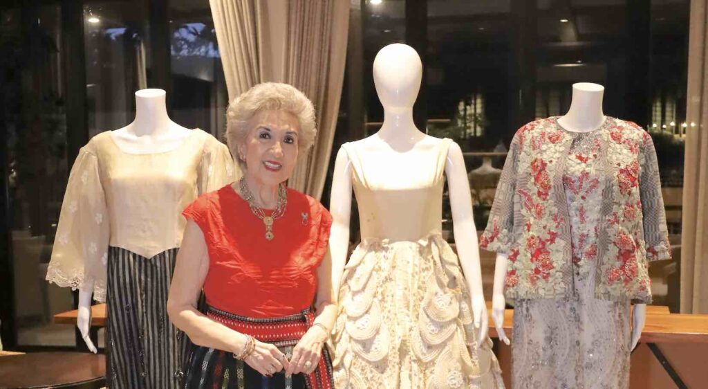 Eight decades, eight designers for Maritess Pineda’s 80th year as art patron