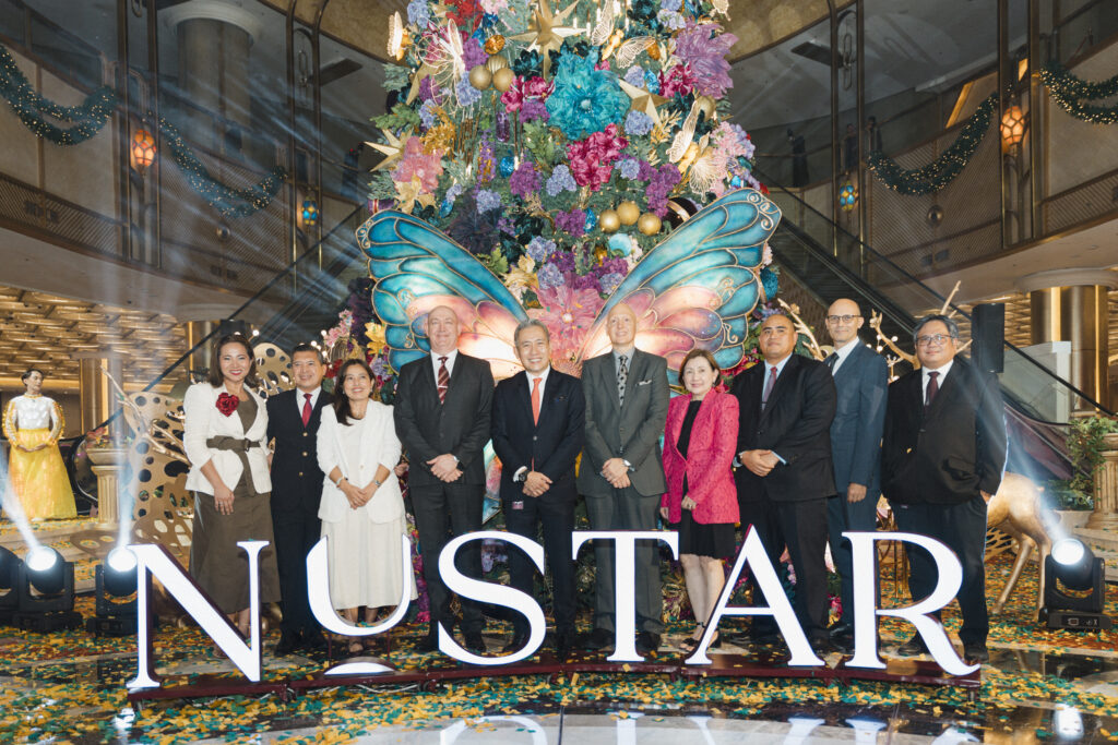 NUSTAR Resort Cebu heralds the holiday season early with a mystical- and magical-themed Christmas tree