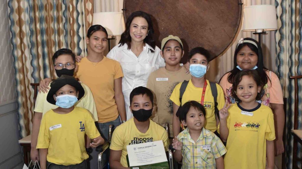 IWTS partners with Manila Hearing Aid to donate hearing devices to pediatric cancer patients