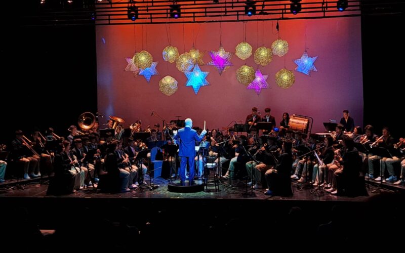 Youth band brings holiday harmony amidst the Christmas rush