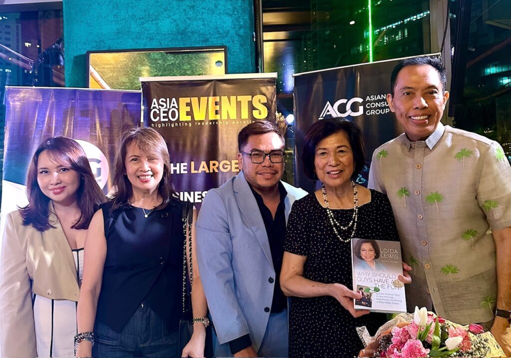 Filipino-American success story Loida Nicolas Lewis shares insights with young business leaders