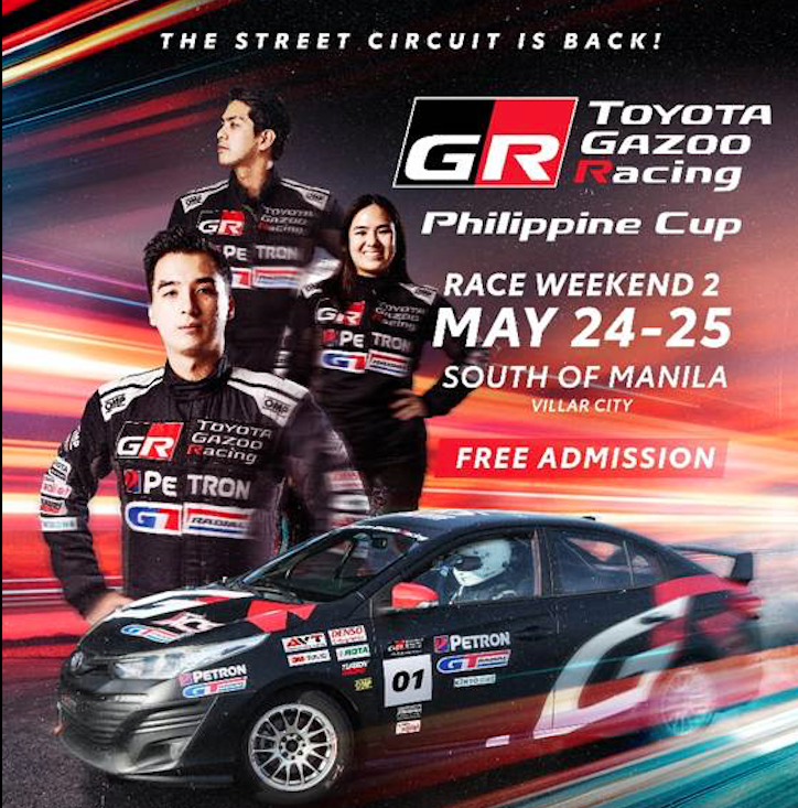 Feel the rush at Toyota Gazoo Racing Philippine Cup